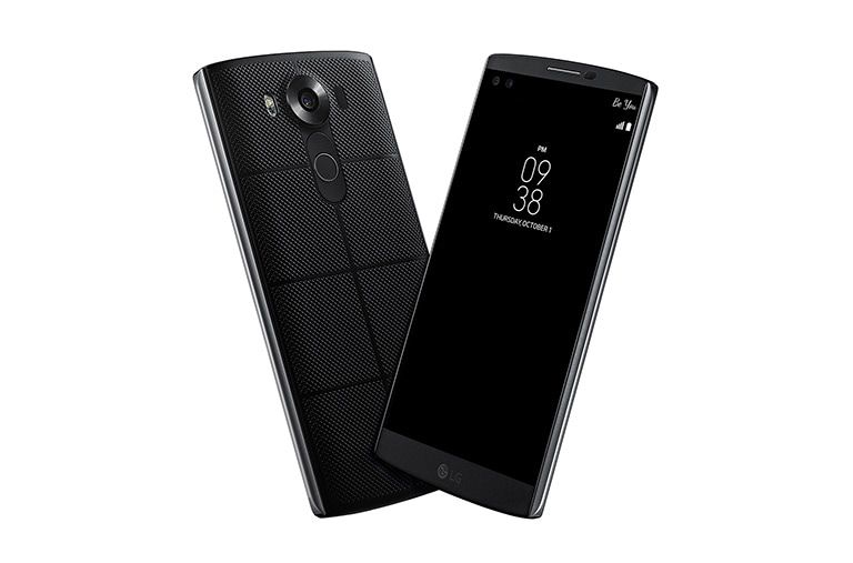 LG High-End Smartphone mit 2 Displays, 2 Frontkameras und widerstandsfähigem Gehäuse, V10