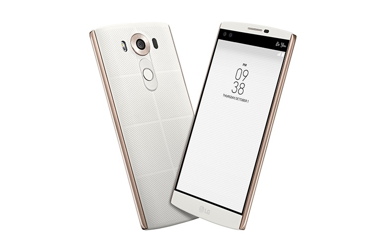 LG High-End Smartphone mit 2 Displays, 2 Frontkameras und widerstandsfähigem Gehäuse, V10