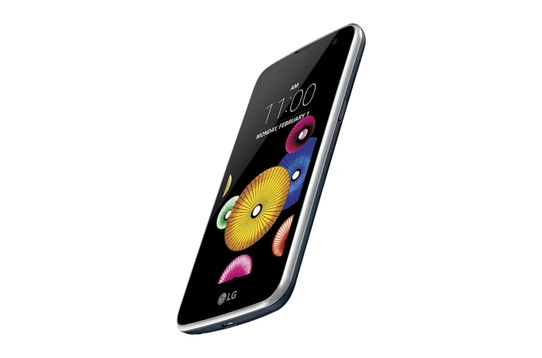 LG Einsteiger Smartphone mit 4,5“ IPS Display, Quad Core Prozessor, 5 MP Kamera und Dual SIM, LG-K4 LTE