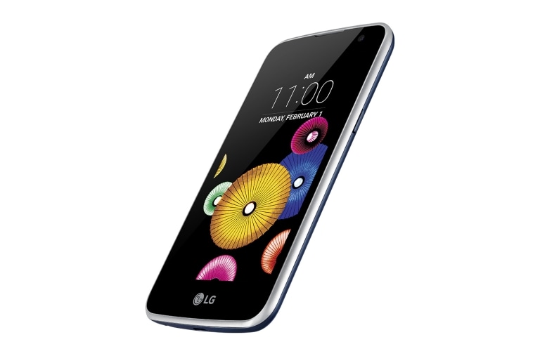 LG Einsteiger Smartphone mit 4,5“ IPS Display, Quad Core Prozessor, 5 MP Kamera und Dual SIM, LG-K4 LTE