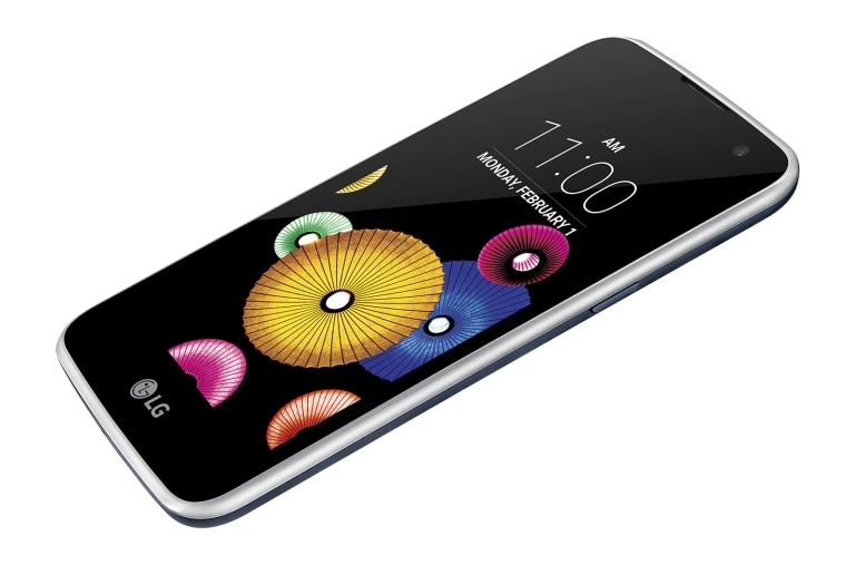 LG Einsteiger Smartphone mit 4,5“ IPS Display, Quad Core Prozessor, 5 MP Kamera und Dual SIM, LG-K4 LTE