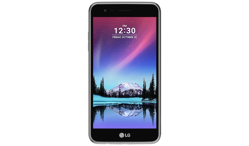 LG Einsteiger-Smartphone mit starkem 2500mAh Akku und 5 Megapixel Selfie-Kamera mit Auto Shot, LG K4 (2017)