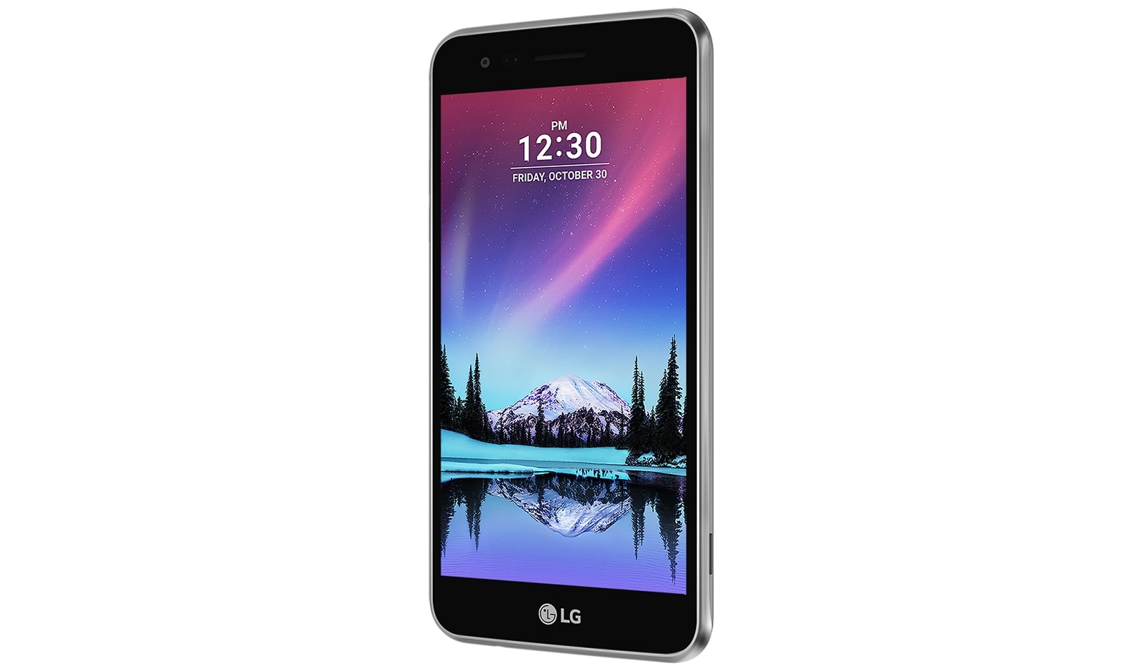 LG Einsteiger-Smartphone mit starkem 2500mAh Akku und 5 Megapixel Selfie-Kamera mit Auto Shot, LG K4 (2017)