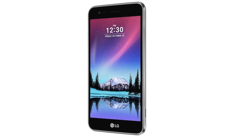 LG Einsteiger-Smartphone mit starkem 2500mAh Akku und 5 Megapixel Selfie-Kamera mit Auto Shot, LG K4 (2017)
