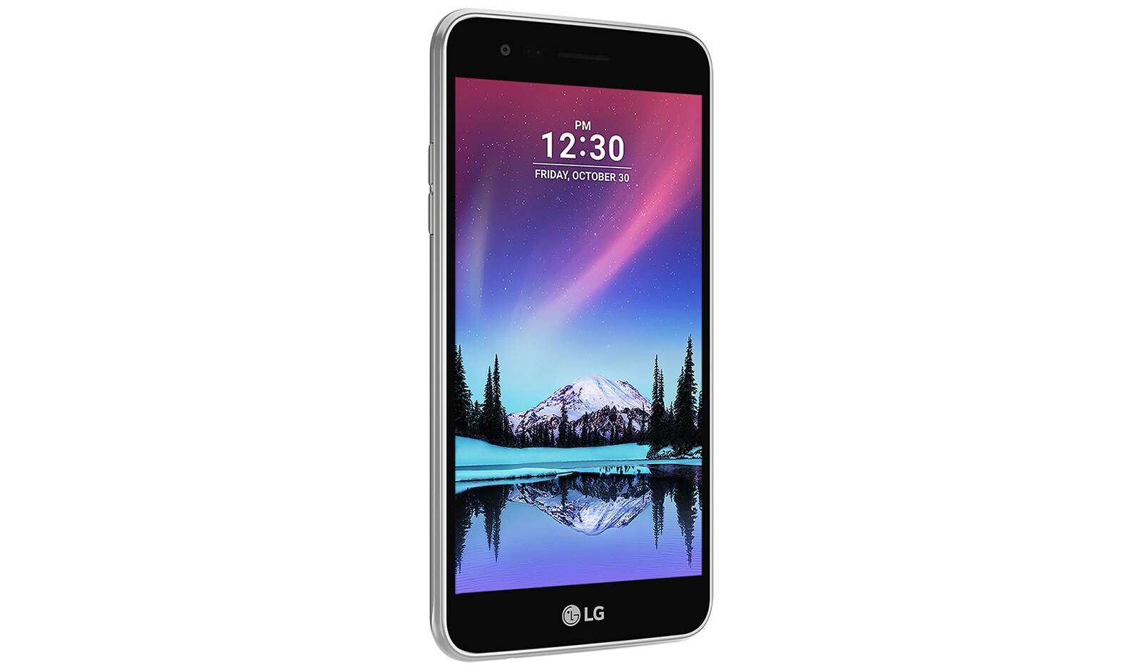 LG Einsteiger-Smartphone mit starkem 2500mAh Akku und 5 Megapixel Selfie-Kamera mit Auto Shot, LG K4 (2017)