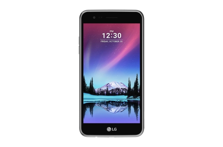 LG Einsteiger-Smartphone mit starkem 2500mAh Akku und 5 Megapixel Selfie-Kamera mit Auto Shot, LG K4 (2017)