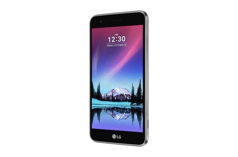 LG Einsteiger-Smartphone mit starkem 2500mAh Akku und 5 Megapixel Selfie-Kamera mit Auto Shot, LG K4 (2017)