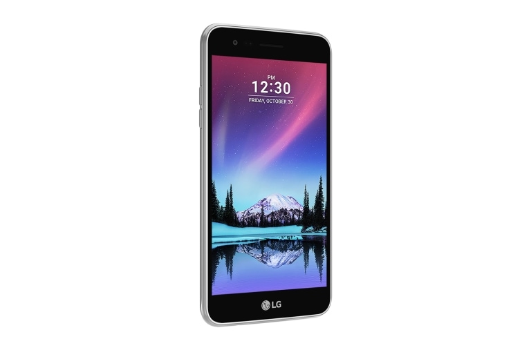 LG Einsteiger-Smartphone mit starkem 2500mAh Akku und 5 Megapixel Selfie-Kamera mit Auto Shot, LG K4 (2017)