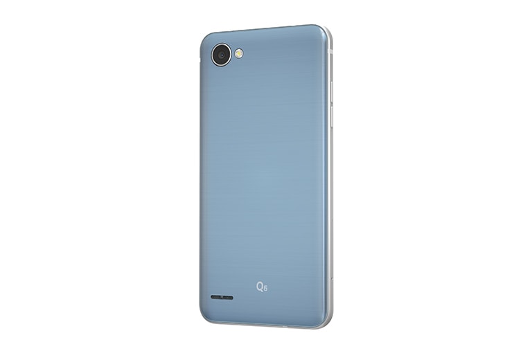 LG Q6 Smartphone - Platinum, LG Q6