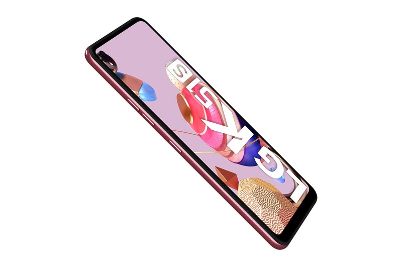 LG K51S Smartphone, K51S Rot
