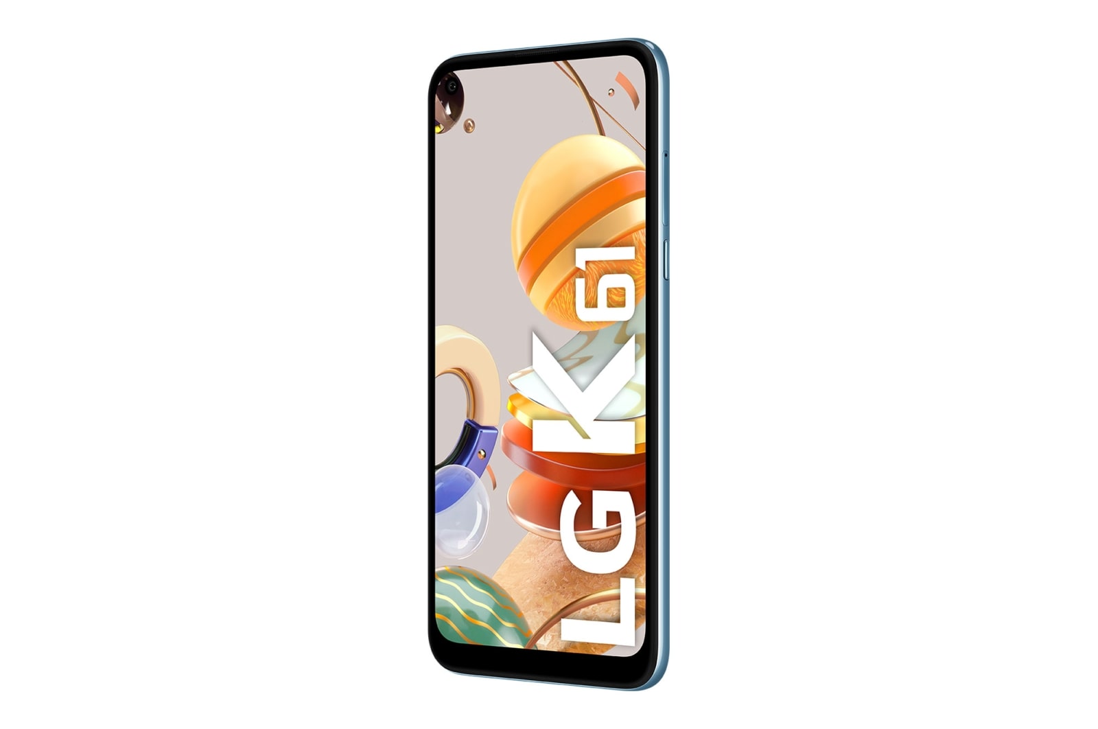 LG K61 Smartphone, K61 Weiss