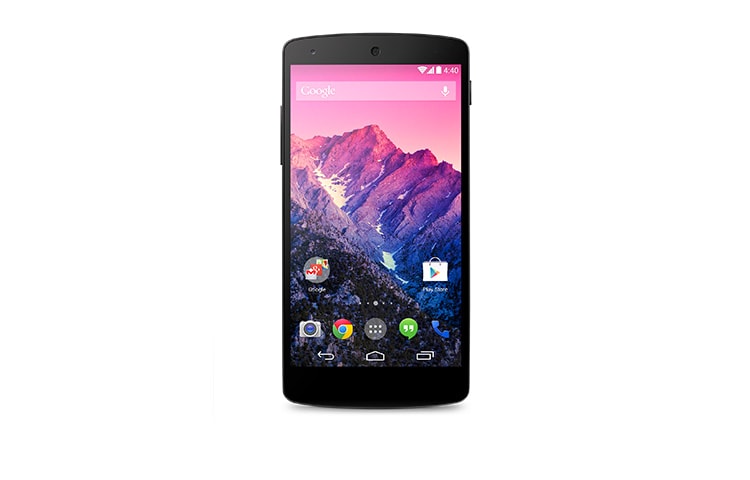 LG Google-Smartphone mit Android 4.4 KitKat, 2,26-GHz-Quad-Core-Prozessor, Full HD-IPS Display und 8-Megapixel-Kamera mit HDR+, Nexus 5