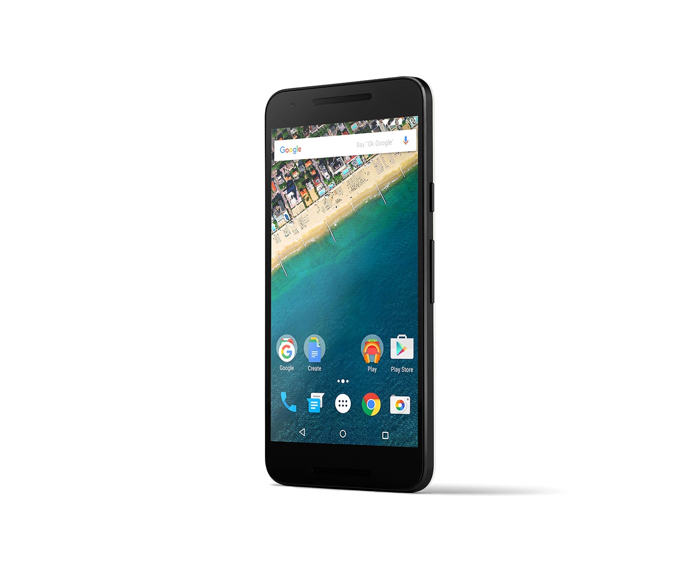 LG Google Smartphone mit Android 6.0 Marshmallow, 1,8-GHz-Hexa-Core-Prozessor, 13,2 cm (5,2 Zoll) Full HD IPS-Display und 12,3-Megapixel-Kamera mit HDR+, Nexus 5X
