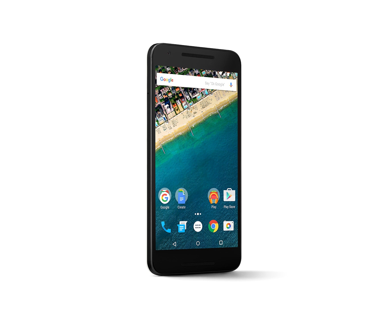 LG Google Smartphone mit Android 6.0 Marshmallow, 1,8-GHz-Hexa-Core-Prozessor, 13,2 cm (5,2 Zoll) Full HD IPS-Display und 12,3-Megapixel-Kamera mit HDR+, Nexus 5X