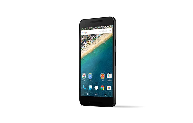 LG Google Smartphone mit Android 6.0 Marshmallow, 1,8-GHz-Hexa-Core-Prozessor, 13,2 cm (5,2 Zoll) Full HD IPS-Display und 12,3-Megapixel-Kamera mit HDR+, Nexus 5X