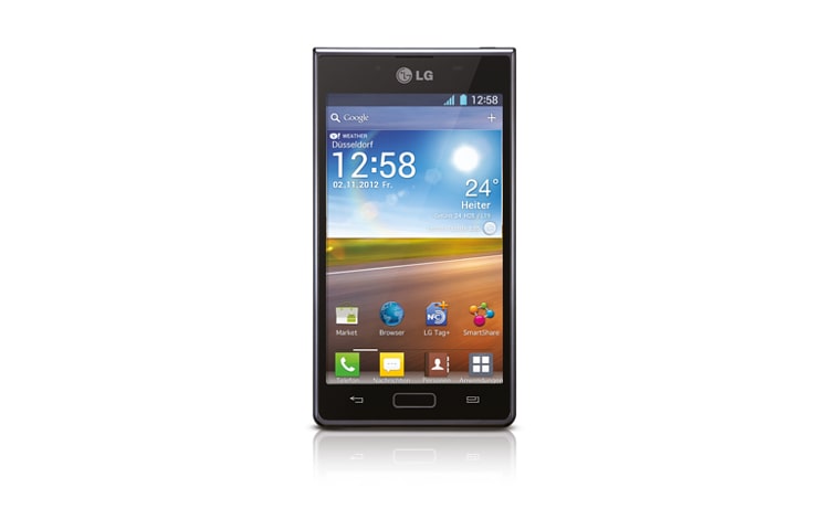 LG Smartphone mit LG NOVA Display, 1-GHz-Prozessor und 5-Megapixel-Kamera, P700 Optimus L7