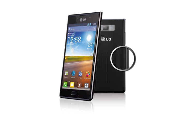 LG Smartphone mit LG NOVA Display, 1-GHz-Prozessor und 5-Megapixel-Kamera, P700 Optimus L7