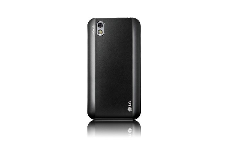 LG Touchscreen Smartphone mit superhellem NOVA Display, langer Akkulaufzeit und Wi-Fi Direct Technologie, P970 OPTIMUS BLACK