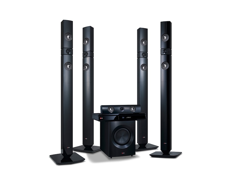LG Heimkinosystem mit 5.1-Lautsprechersystem, Bluetooth, WLAN und Smart TV-Funktionen, BH7530TWB