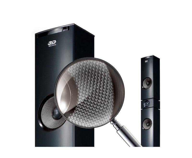 LG Heimkinosystem mit 5.1-Lautsprechersystem, Bluetooth, WLAN und Smart TV-Funktionen, BH7530TWB