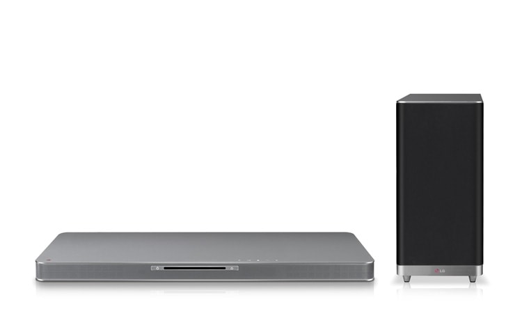 LG 4.1 SoundPlate mit 320 Watt Leistung, 3D-Blu-ray-Player und kabellosem Subwoofer, LAB540