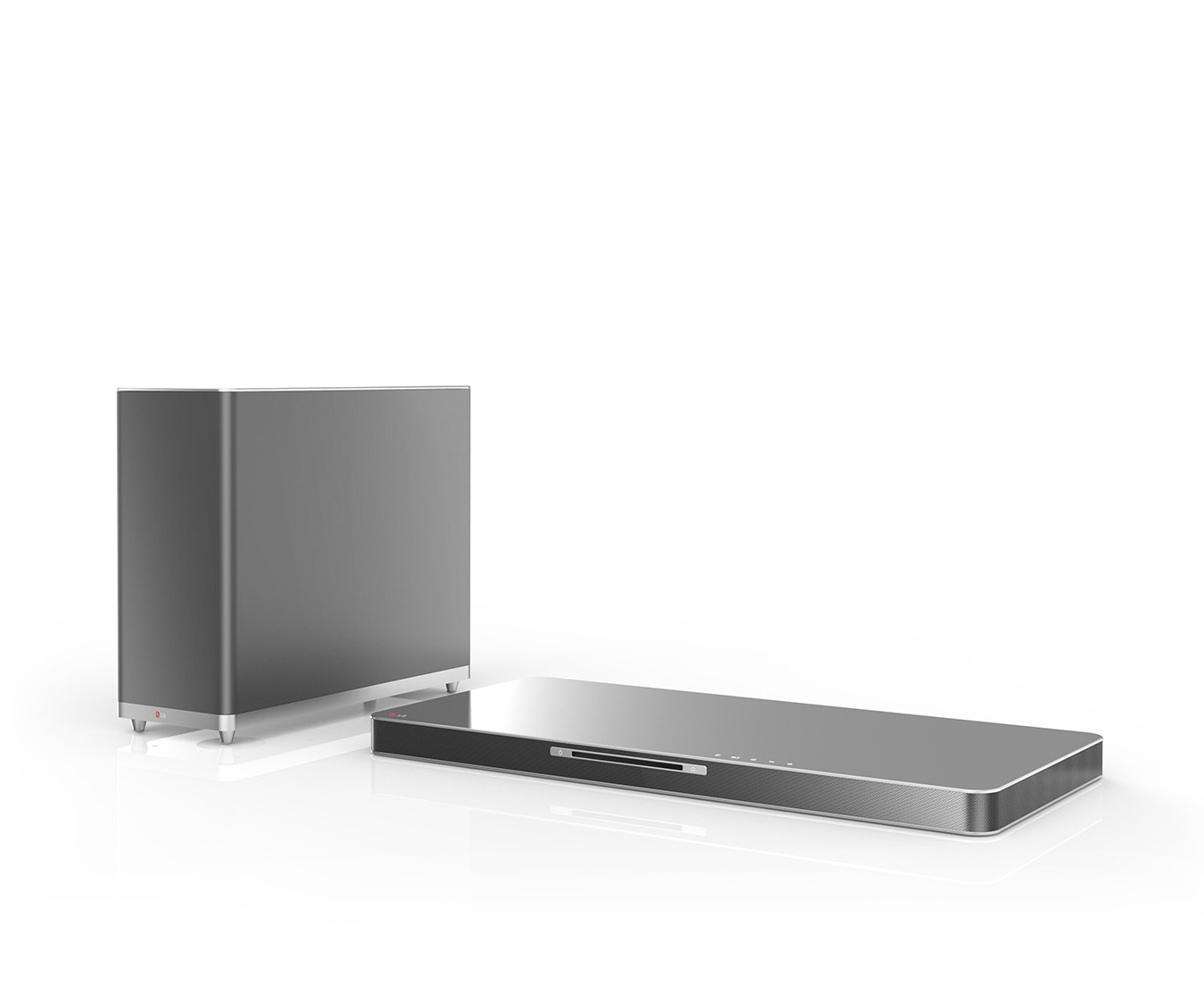 LG 4.1 SoundPlate mit 320 Watt Leistung, 3D-Blu-ray-Player und kabellosem Subwoofer, LAB540