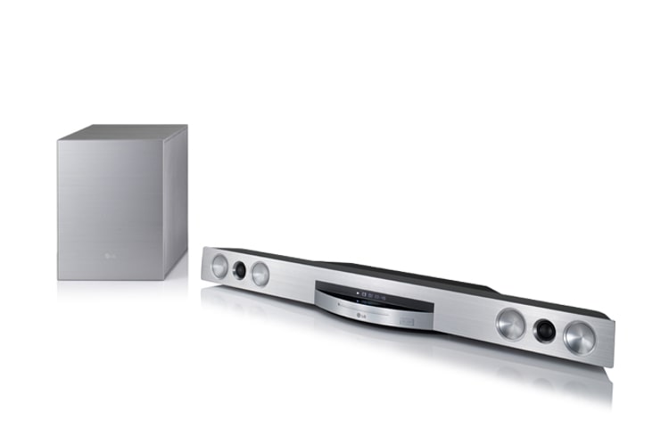 LG Elegante 4.1 Soundbar mit 3D-Blu-ray-Player, integriertem WLAN und LG Smart TV, BB5521A