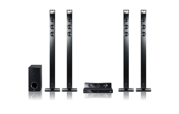 LG 3D-Blu-ray 9.1 Heimkinosystem mit Smart TV, DLNA Zertifizierung und iPod® Dock, HX906TX