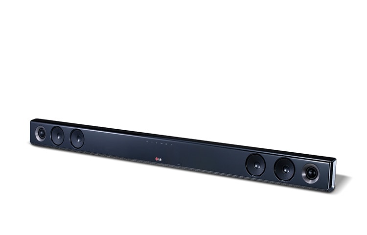 LG Soundbar mit zwei Lautsprechern, Bluetooth, USB-Anschluss und lizenzierter Sontia-Technologie, NB2430A