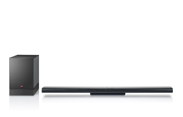 LG Ultraschlanke 2.1 Soundbar mit drahtlosem aktivem Subwoofer, Bluetooth und 310 Watt, NB4530A