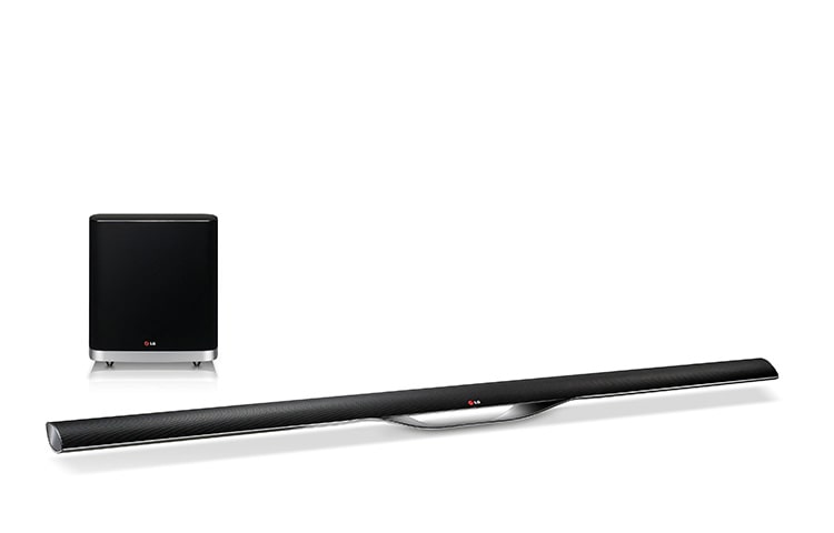 LG 2.1 Soundbar mit drahtlosem, aktivem Subwoofer, Bluetooth und 200 Watt, NB5530A