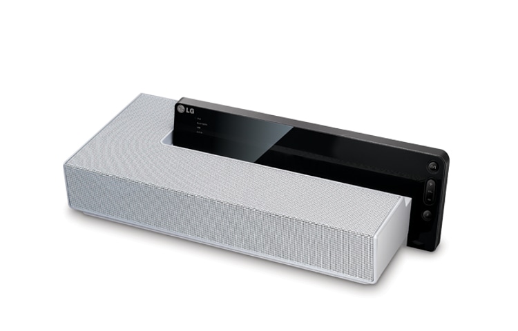 LG Tragbare Dockingstation für iPod, iPhone oder iPad mit Bluetooth für Android, Radio und Weckfunktion, ND4520