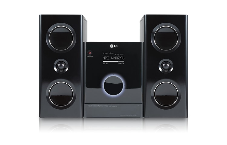 LG Micro-DVD-HiFi-Anlage / DVD Microsystem mit iPod® Dock, FB163