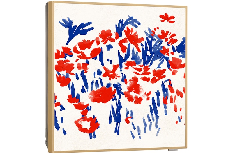 Slightly left side view