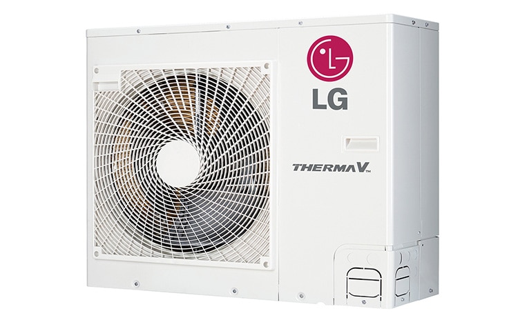 LG Energieffiziente Luft/Wasser Split Wärmepumpe mit Inverter Regelung. Umweltschonend und wirtschaftlich zugleich. Intelligentes heizen und kühlen., Therma V 9 kW