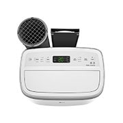 LG 3,2 kW (Kühlkapazität: 35℃/RH: 80%) Mobiles Raumklimagerät mit Steuerung über das WLAN, PA11WS