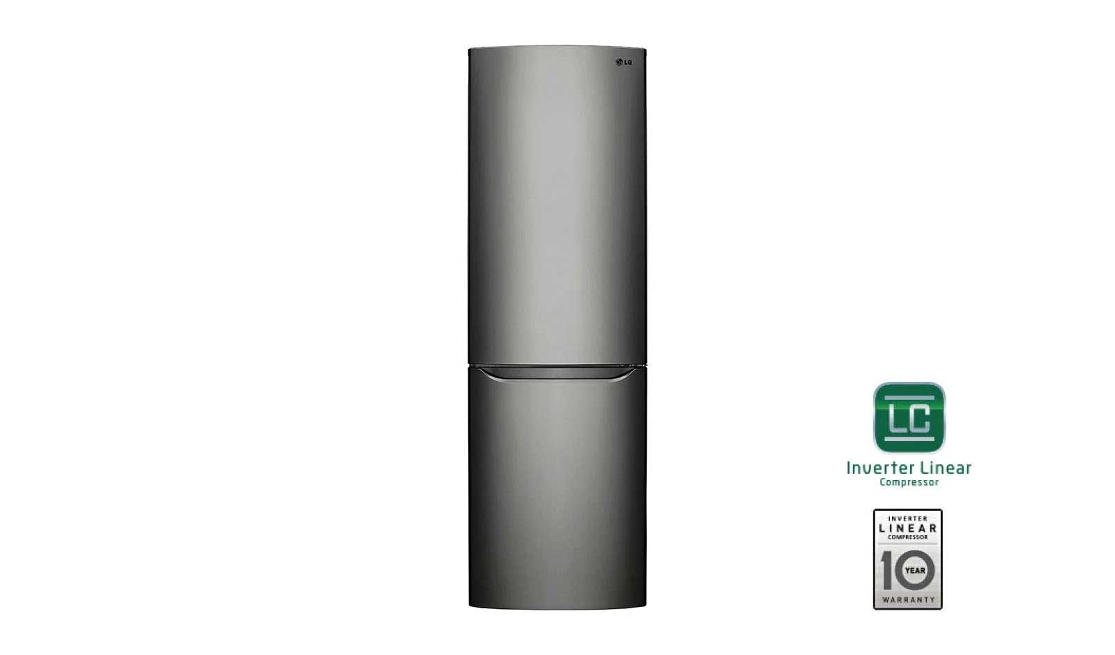 LG Kühl-Gefrierkombination mit Total No Frost und Digitaldisplay, GBB339DSJZ
