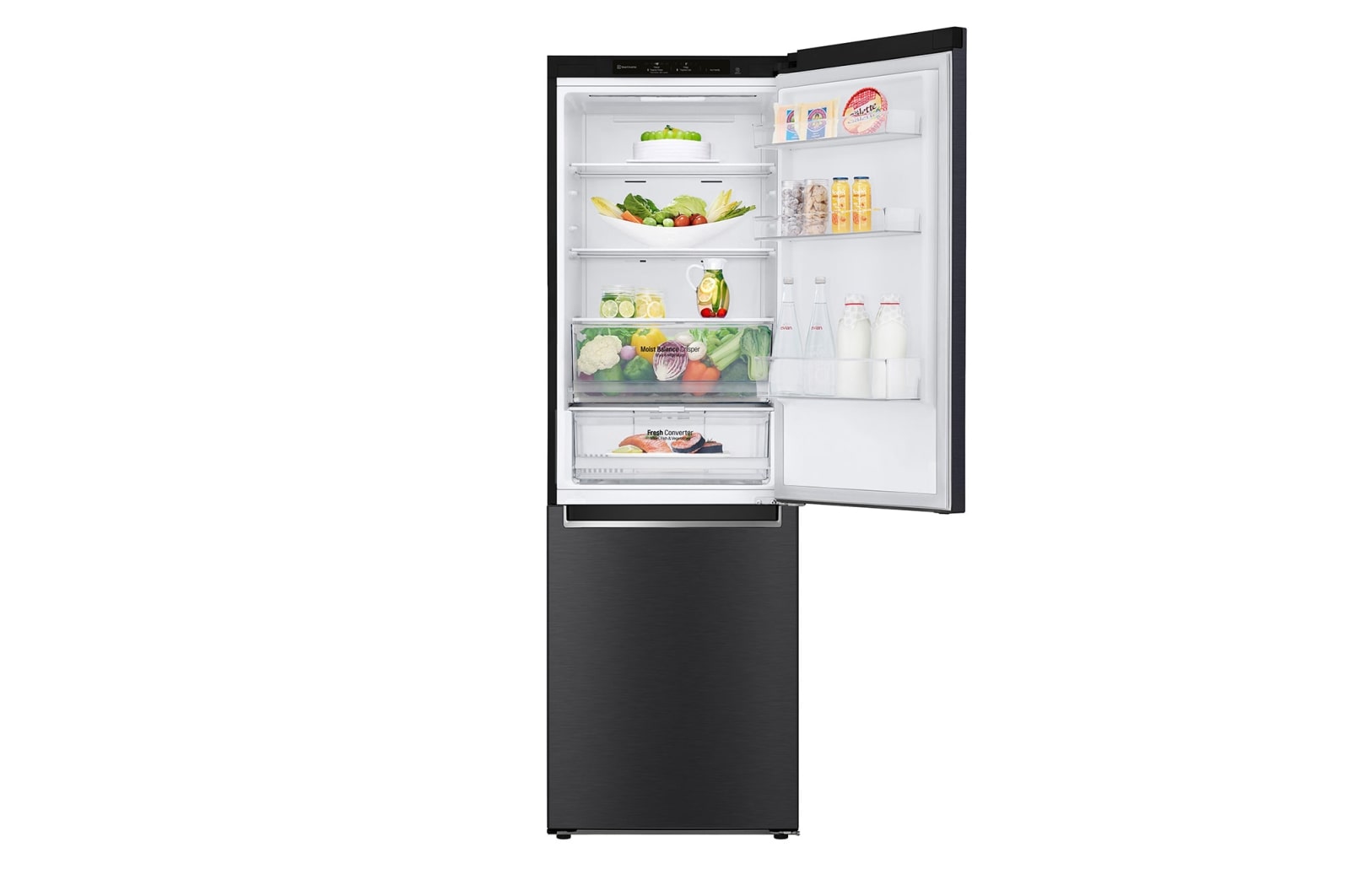 LG Kühl-Gefrierkombination (C, 341L, 186 cm hoch) mit Smart Inverter Compressor® | GBB61MCGCN1, GBB61MCGCN1