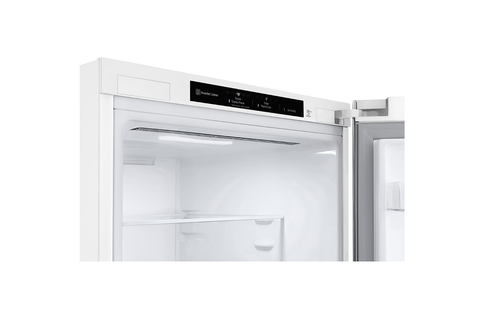 LG Kühl-Gefrierkombination (EEK C, 341L, 186 cm hoch) mit Smart Inverter Compressor® | GBB61SWGCN1, GBB61SWGCN1