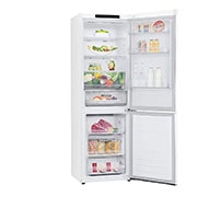 LG Kühl-Gefrierkombination | 341 Liter Nutzinhalt | Energieeffizienzklasse C | Premium Super White | 186cm | Inverter-Linearkompressor | GBB61SWGCN, GBB61SWGCN