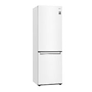 LG Kühl-Gefrierkombination | 341 Liter Nutzinhalt | Energieeffizienzklasse C | Premium Super White | 186cm | Inverter-Linearkompressor | GBB61SWGCN, GBB61SWGCN