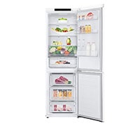 LG Kühl-Gefrierkombination | 341 Liter Nutzinhalt | Energieeffizienzklasse C | Premium Super White | 186cm | Inverter-Linearkompressor | GBB61SWGCN, GBB61SWGCN