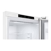 LG Kühl-Gefrierkombination | 341 Liter Nutzinhalt | Energieeffizienzklasse C | Premium Super White | 186cm | Inverter-Linearkompressor | GBB61SWGCN, GBB61SWGCN