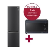 Vorderseite von Kühl-Gefrierkombination GBB62MCGCN1 & Mikrowelle mit Smart Inverter Technologie MH6565CPB GBB62MCGCN1.MH65CPB