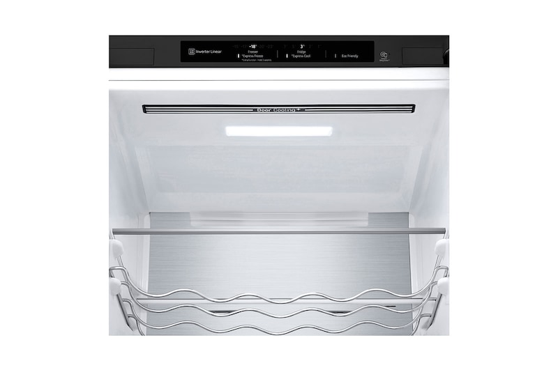 LG Kühl-Gefrierkombination (EEK B, 384L, 203 cm hoch) mit 137 kWh/a & Inverter Linear Compressor® | GBB72MCVBN, GBB72MCVBN