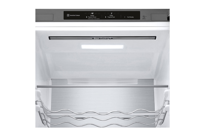 LG Kühl-Gefrierkombination (EEK B, 384L, 203 cm hoch) mit 137 kWh/a & Inverter Linear Compressor® | GBB72NSVBN, GBB72NSVBN