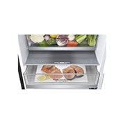 LG Kühl-Gefrierkombination | 384 Liter Nutzinhalt | Energieeffizienzklasse A | Matte Black | 203 cm | Inverter Linear Compressor® | GBB92MCBAP, GBB92MCBAP