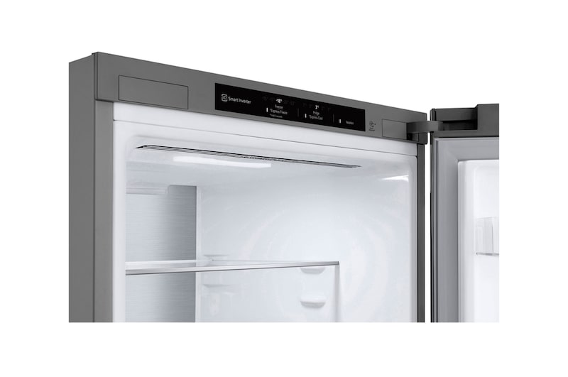 LG Kühl-Gefrierkombination (EEK B, 387L, 203 cm hoch) mit 138 kWh/a & Smart Inverter Compressor® | GBV7280BMB, GBV7280BMB