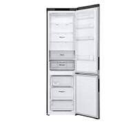 LG Kühl-Gefrierkombination | 384 Liter Nutzinhalt | Energieeffizienzklasse C | Edelstahl | Inverter-Linearkompressor | GBP62PZNCC, GBP62PZNCC