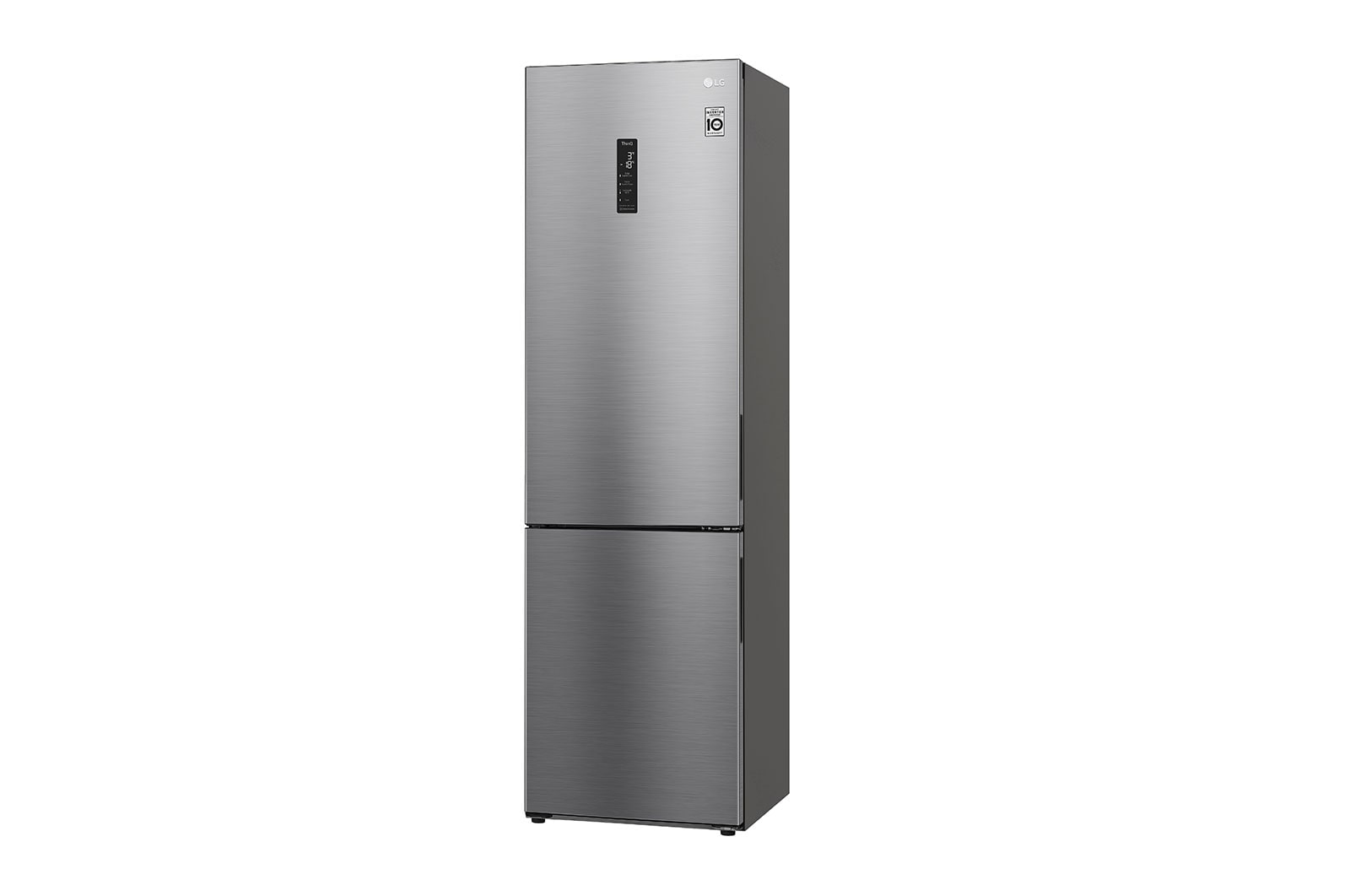 LG Kühl-Gefrierkombination (EEK C, 384L, 203cm hoch) mit Smart Inverter Compressor®️ | GBP62PZXCC1, GBP62PZXCC1
